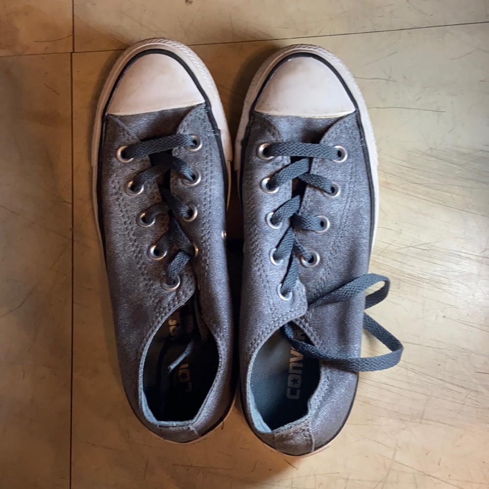 Grey All Star sneakers size 6 good condition